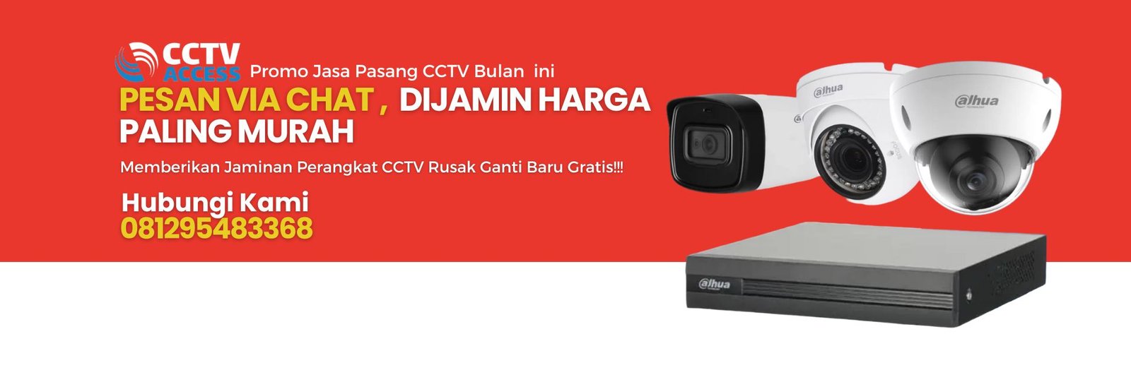 GRATiS ganti baru CCTV