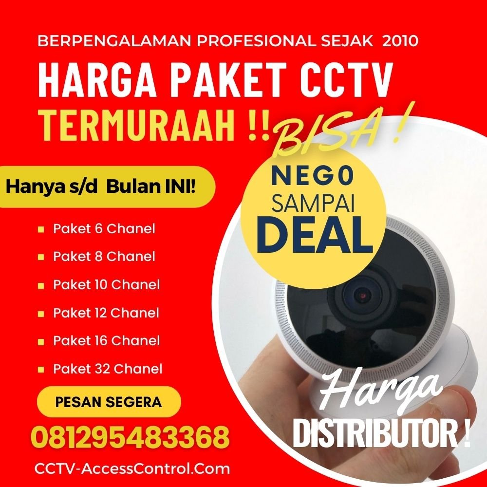 Harga Paket CCTV perchanel